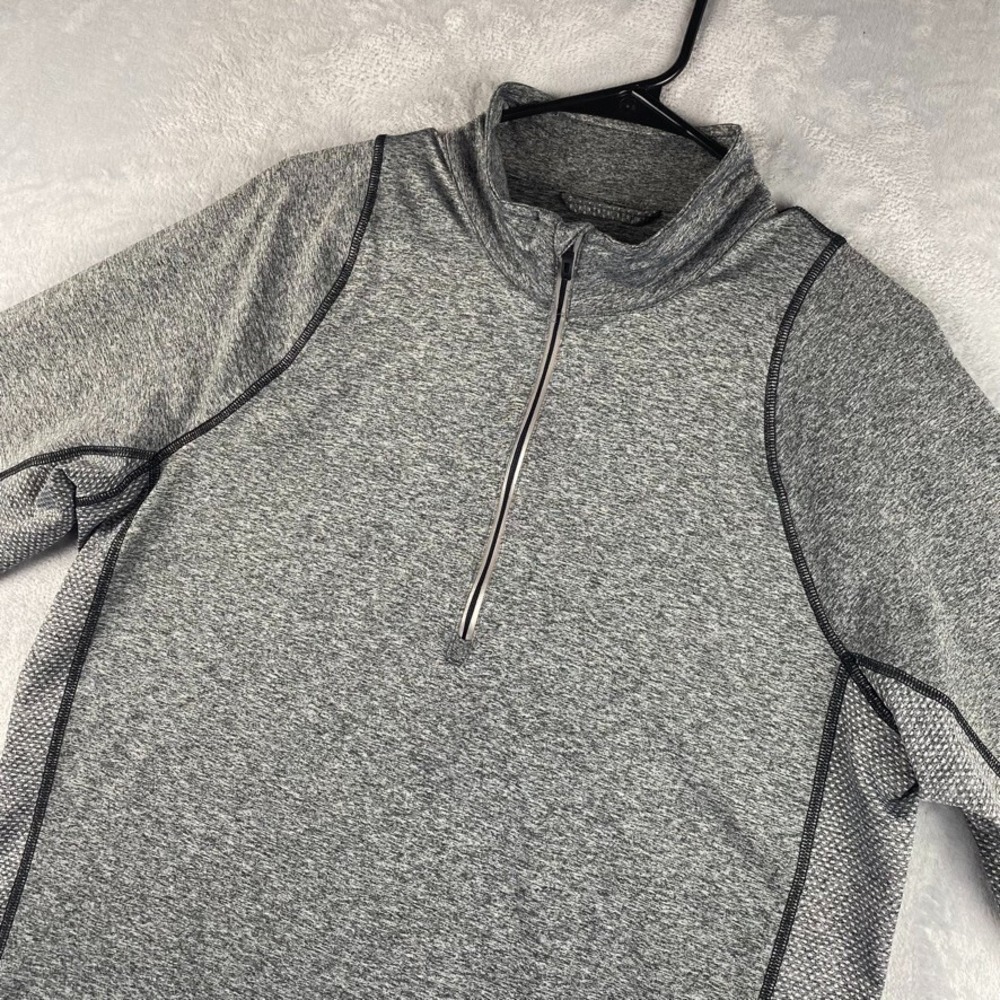 Sunice Pullover Mens Medium Gray Performance Half Zip Sweatshirt Golf